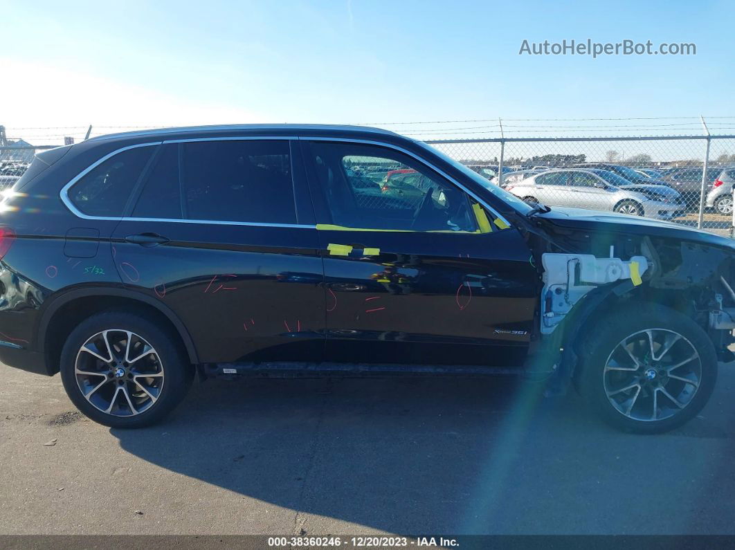 2015 Bmw X5 Xdrive35i Black vin: 5UXKR0C59F0P06283