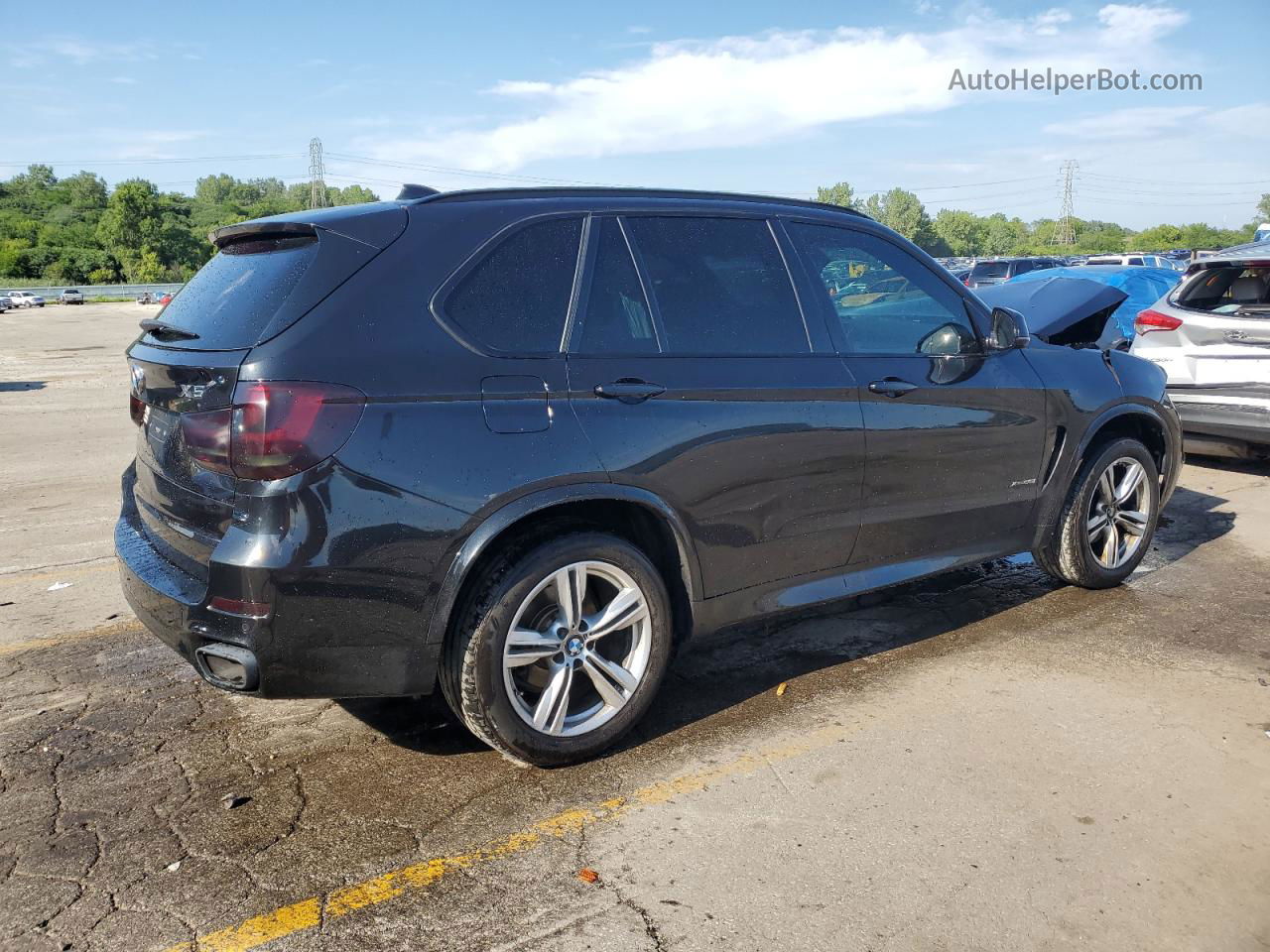 2015 Bmw X5 Xdrive35i Black vin: 5UXKR0C59F0P06591