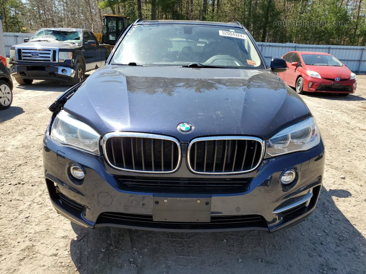 2015 Bmw X5 Xdrive35i Blue vin: 5UXKR0C59F0P08325