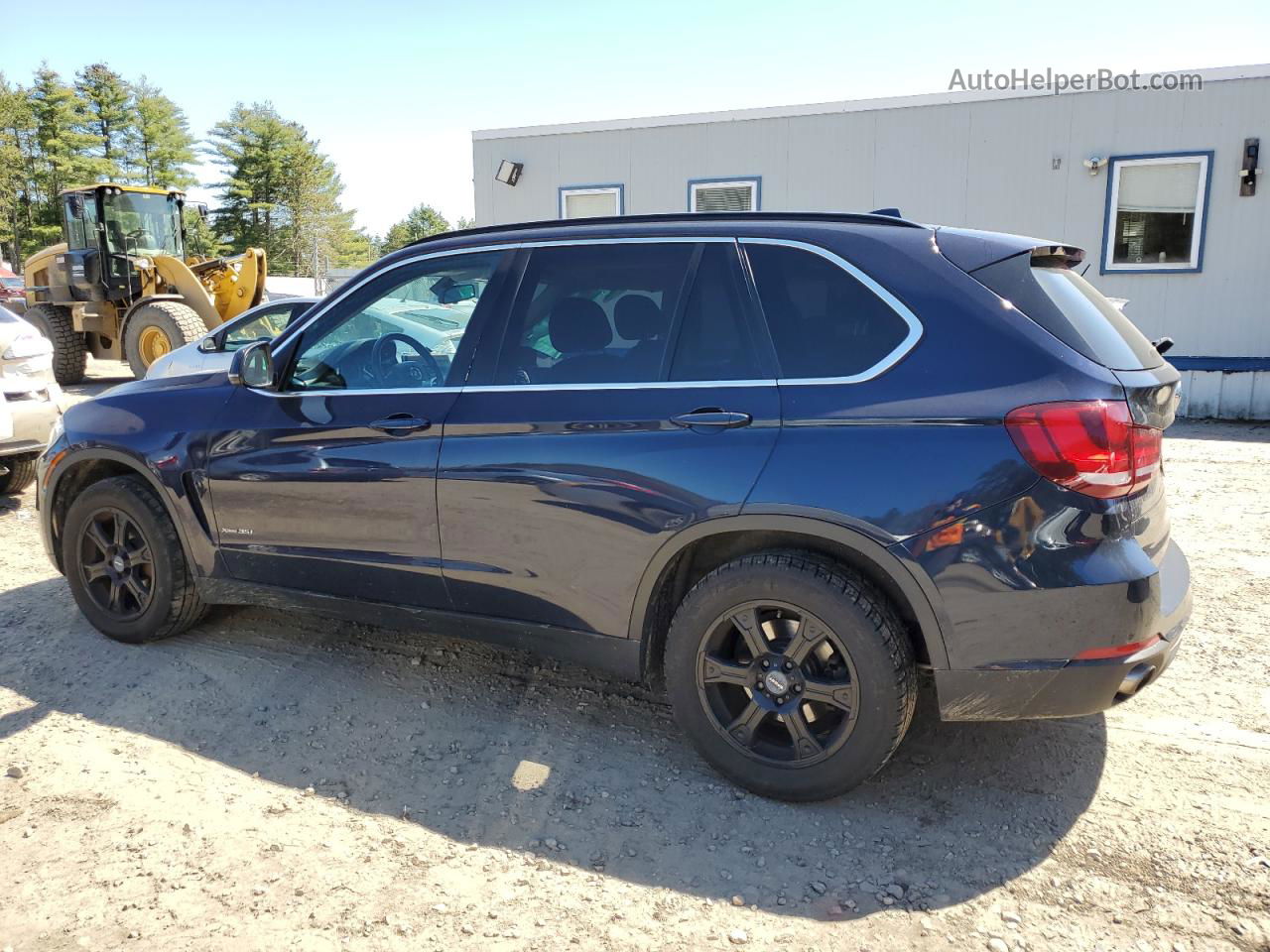 2015 Bmw X5 Xdrive35i Синий vin: 5UXKR0C59F0P08325