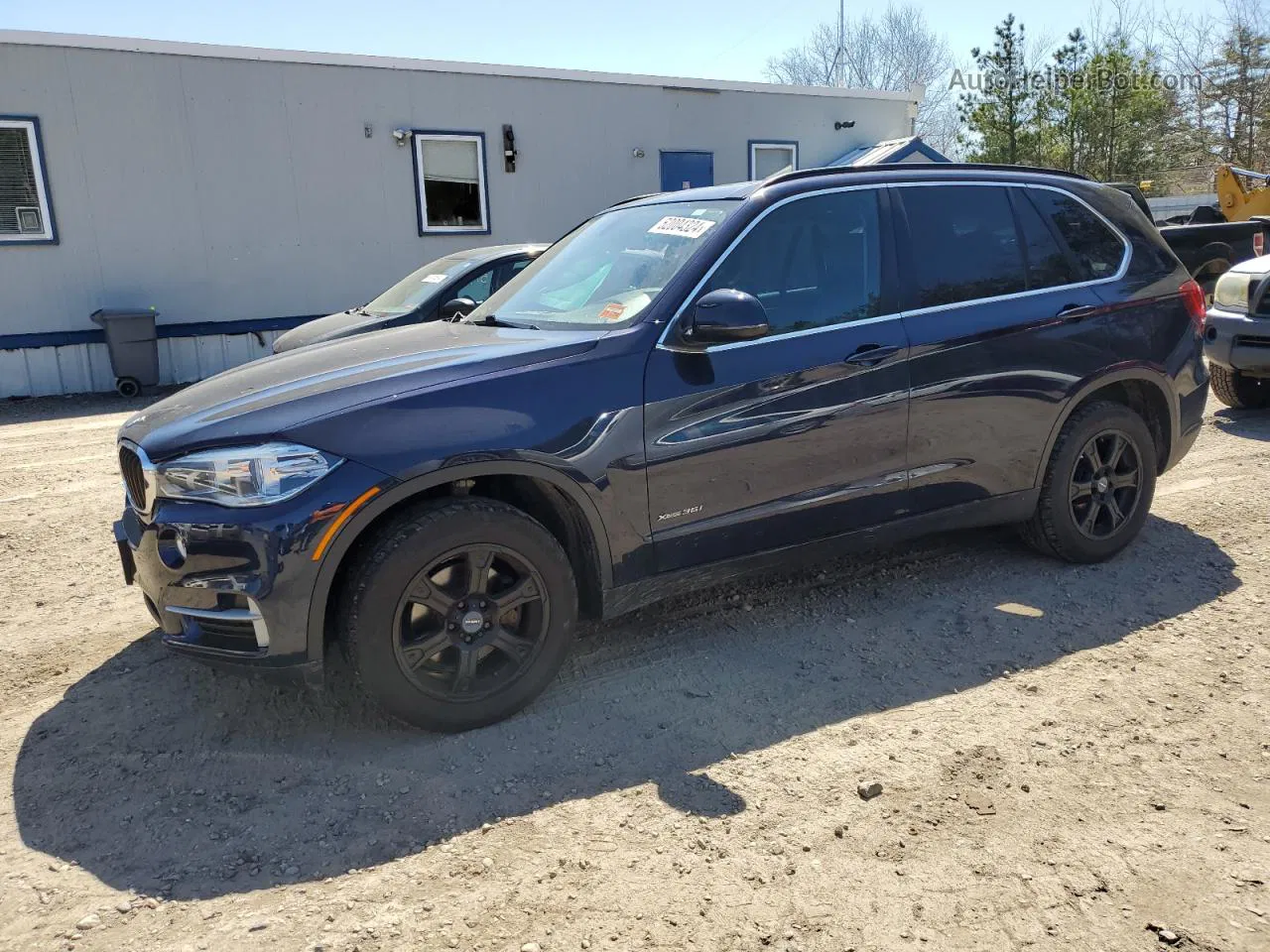 2015 Bmw X5 Xdrive35i Синий vin: 5UXKR0C59F0P08325