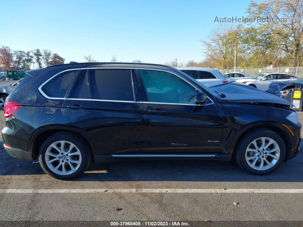 2015 Bmw X5 Xdrive35i Black vin: 5UXKR0C59F0P09779