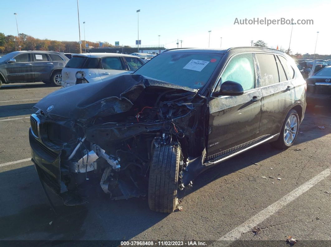 2015 Bmw X5 Xdrive35i Black vin: 5UXKR0C59F0P09779