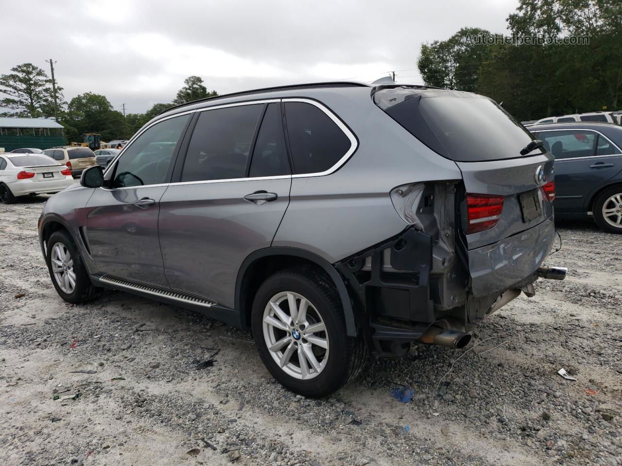 2015 Bmw X5 Xdrive35i Silver vin: 5UXKR0C59F0P14450