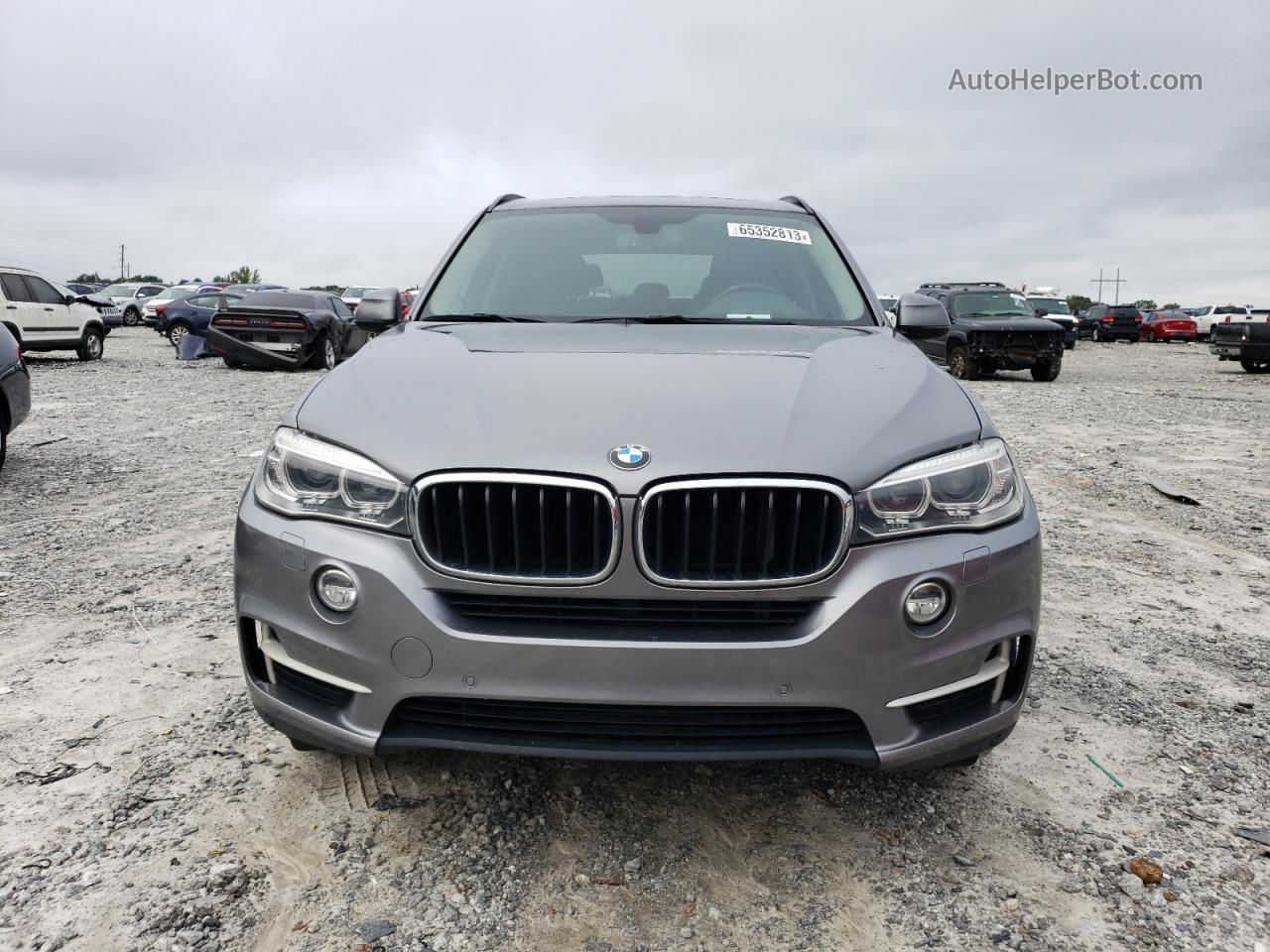 2015 Bmw X5 Xdrive35i Silver vin: 5UXKR0C59F0P14450