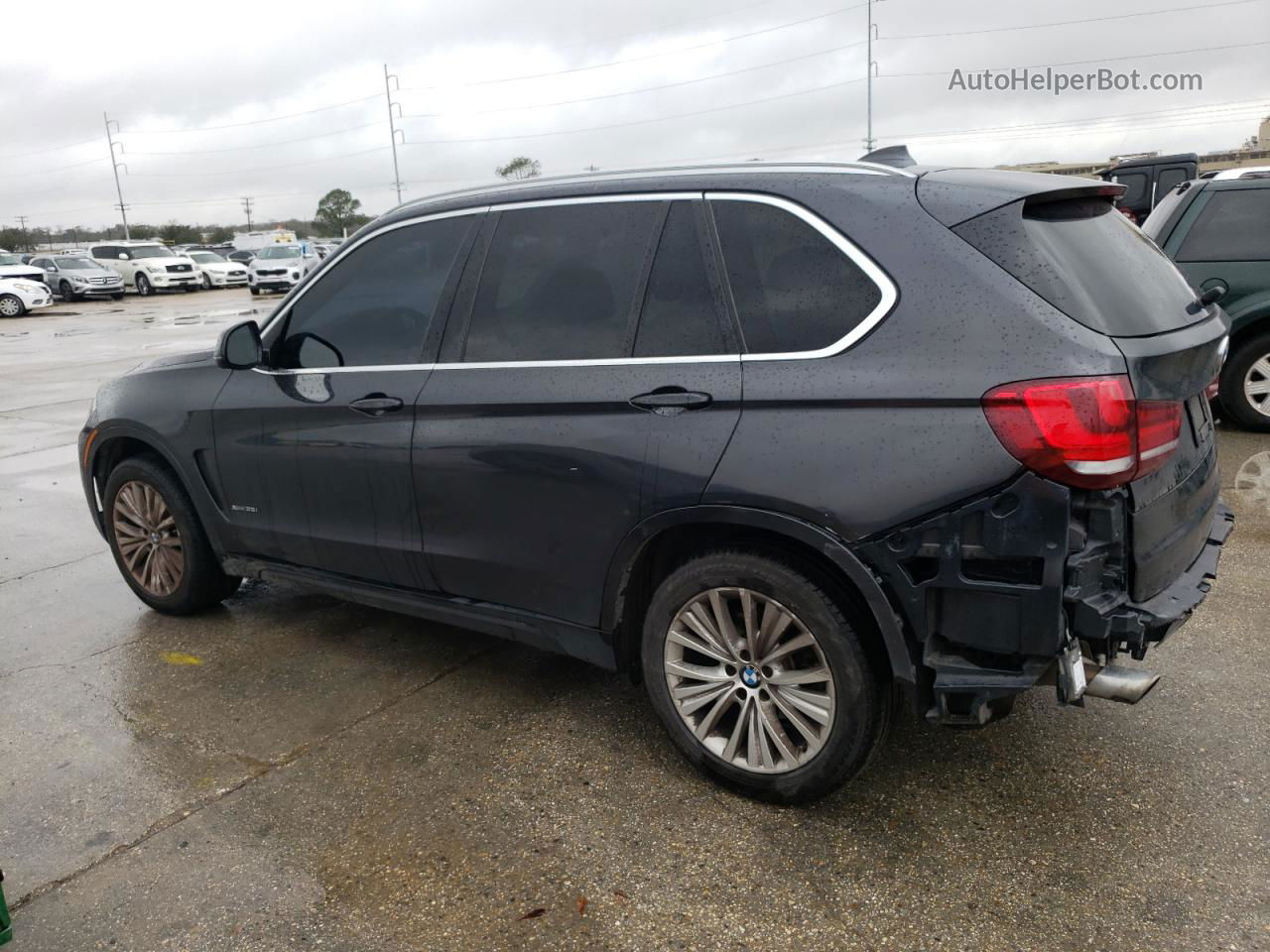 2016 Bmw X5 Xdrive35i Черный vin: 5UXKR0C59G0P27992