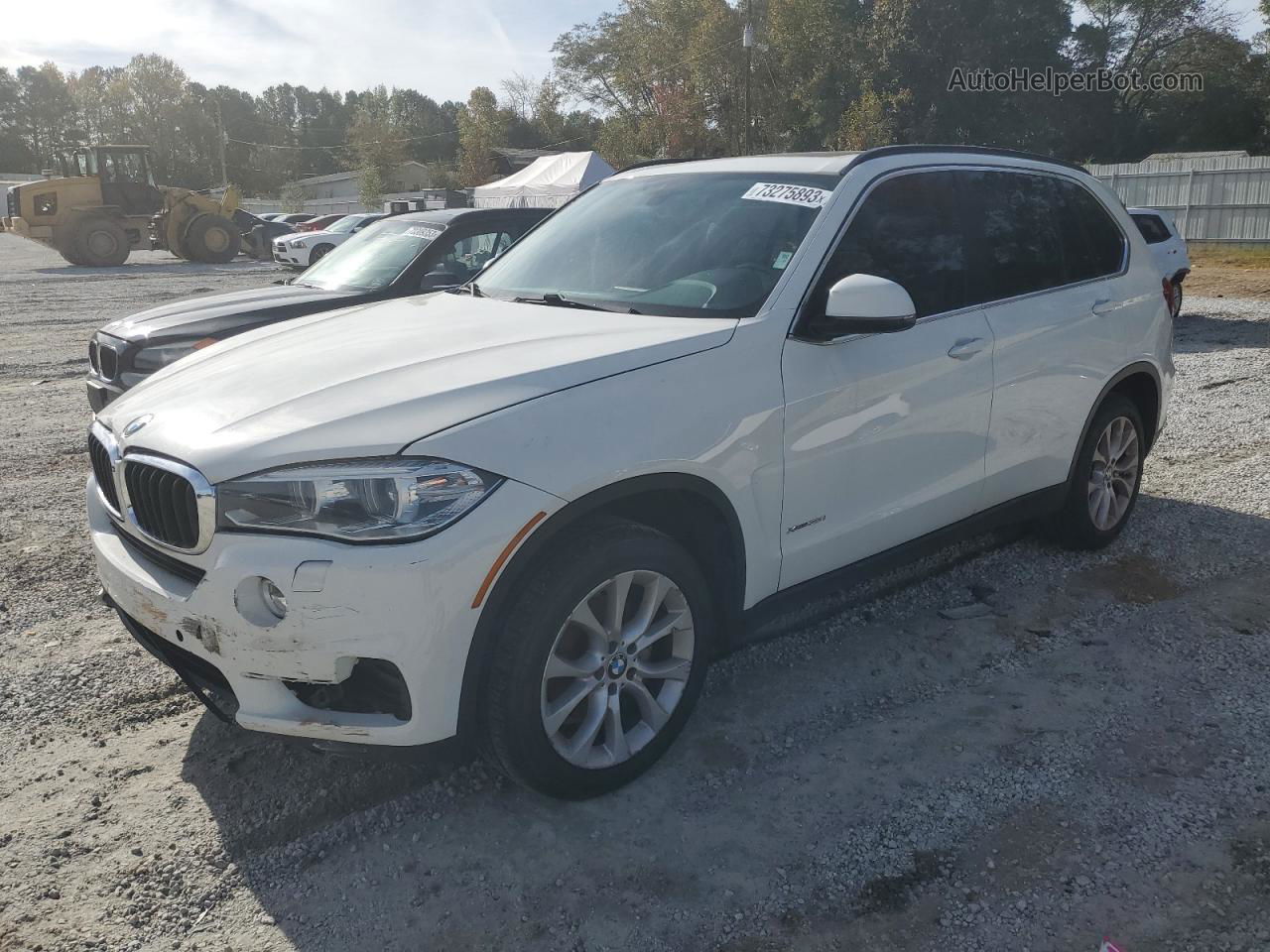 2016 Bmw X5 Xdrive35i Белый vin: 5UXKR0C59G0S93024