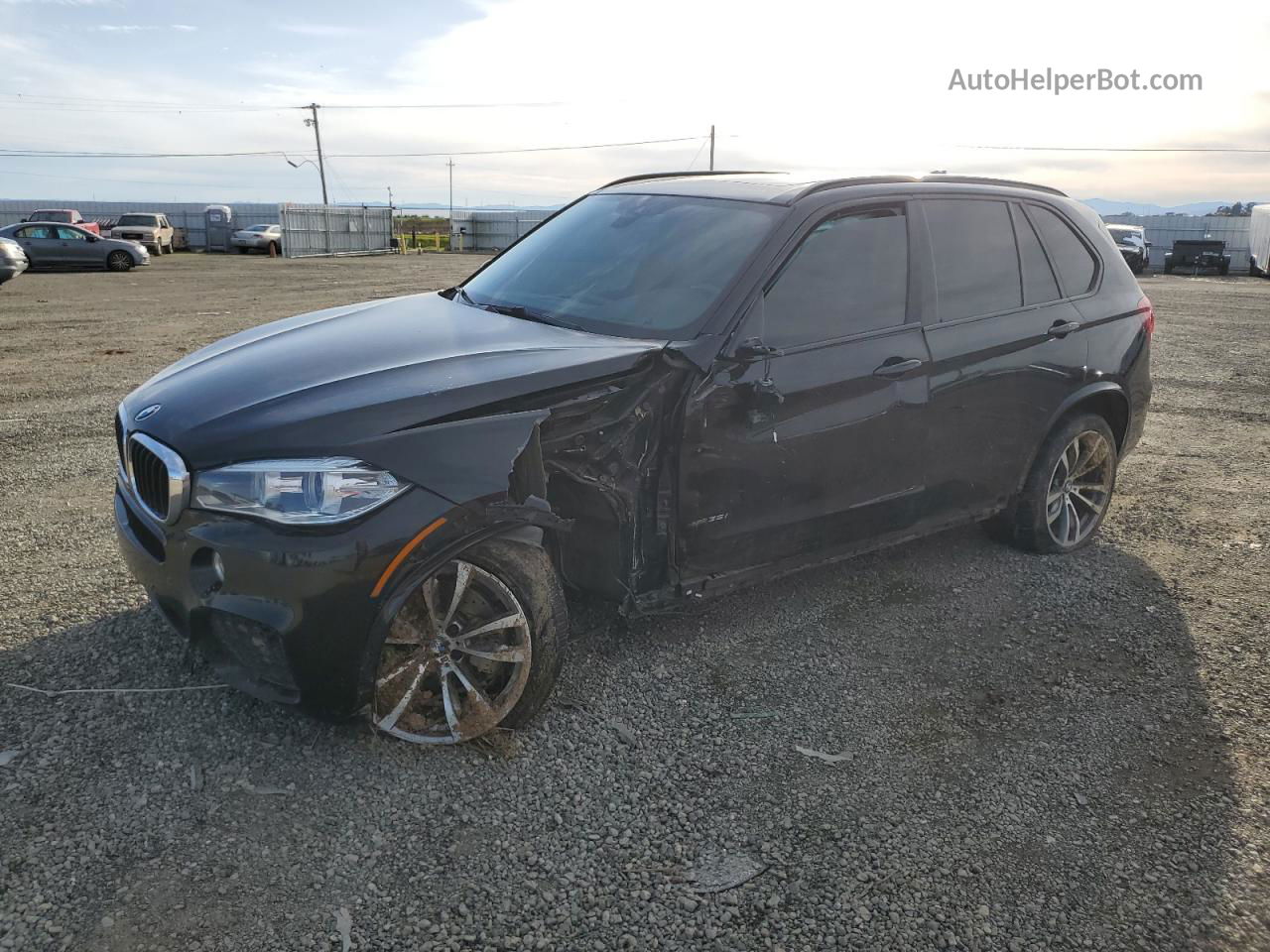 2016 Bmw X5 Xdrive35i Black vin: 5UXKR0C59G0U10648