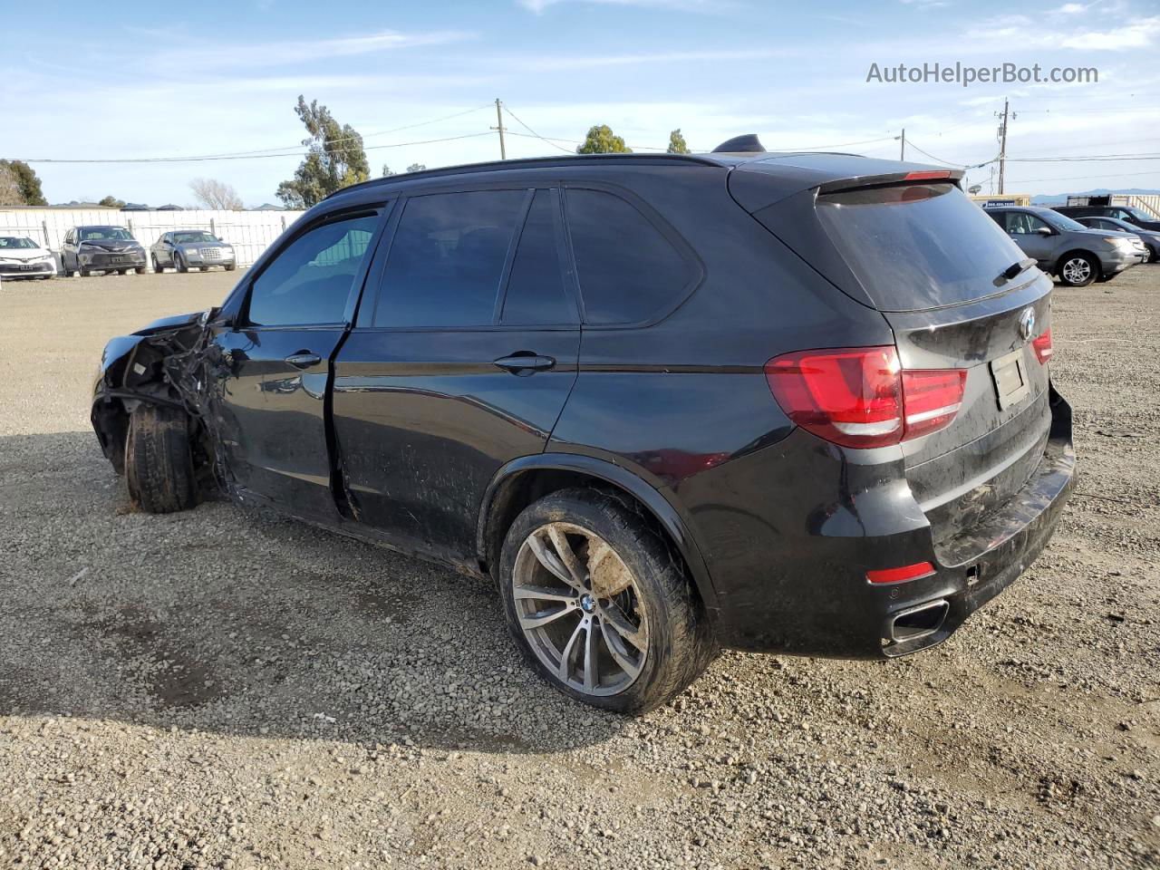 2016 Bmw X5 Xdrive35i Black vin: 5UXKR0C59G0U10648