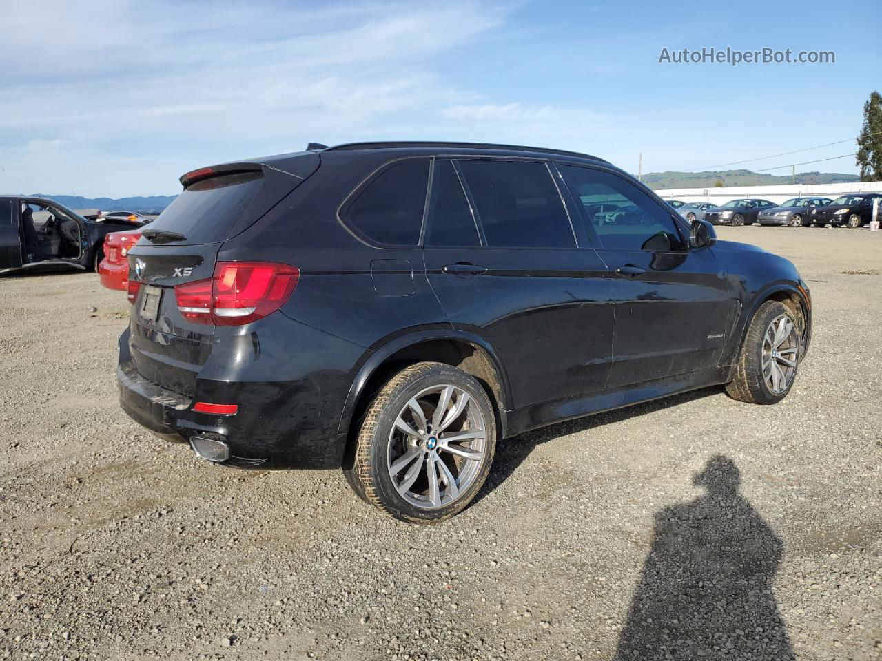 2016 Bmw X5 Xdrive35i Black vin: 5UXKR0C59G0U10648