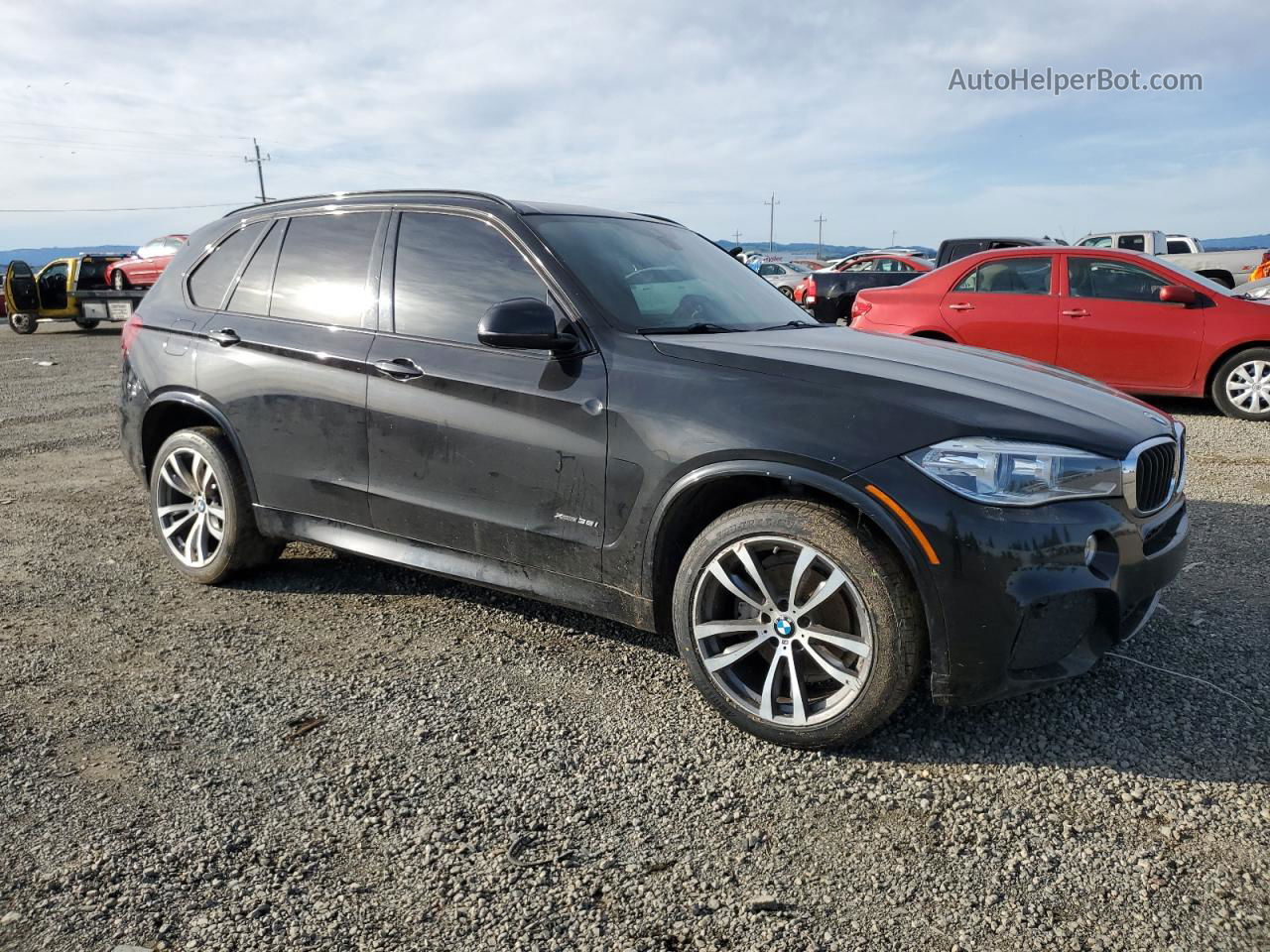 2016 Bmw X5 Xdrive35i Black vin: 5UXKR0C59G0U10648