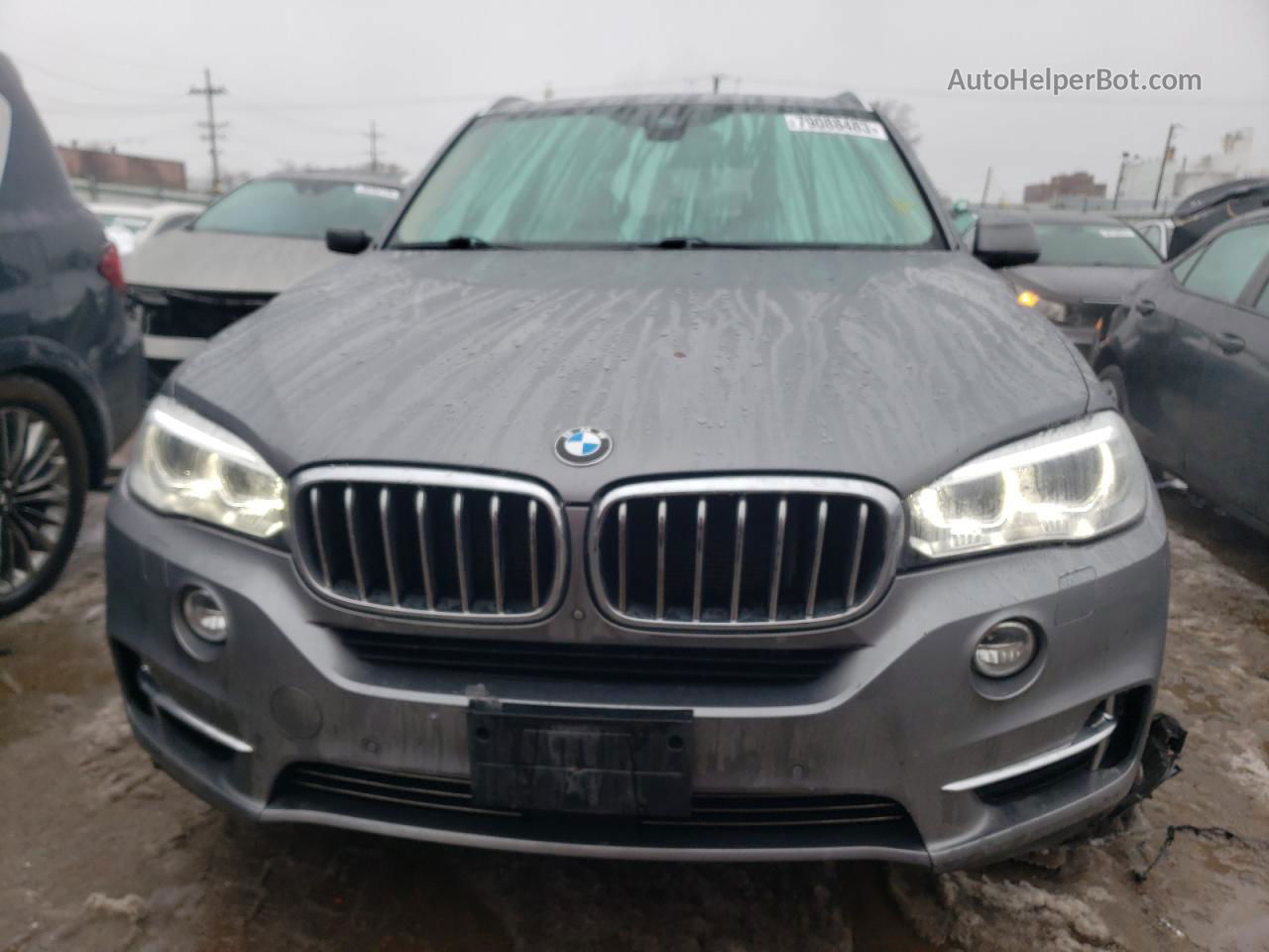 2016 Bmw X5 Xdrive35i Серый vin: 5UXKR0C59G0U49367