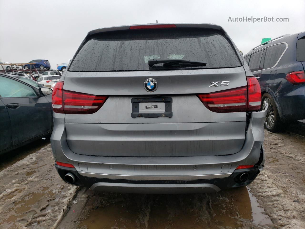 2016 Bmw X5 Xdrive35i Серый vin: 5UXKR0C59G0U49367