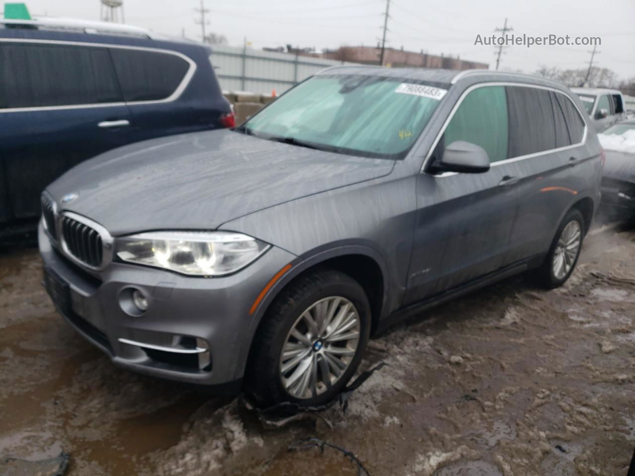 2016 Bmw X5 Xdrive35i Серый vin: 5UXKR0C59G0U49367