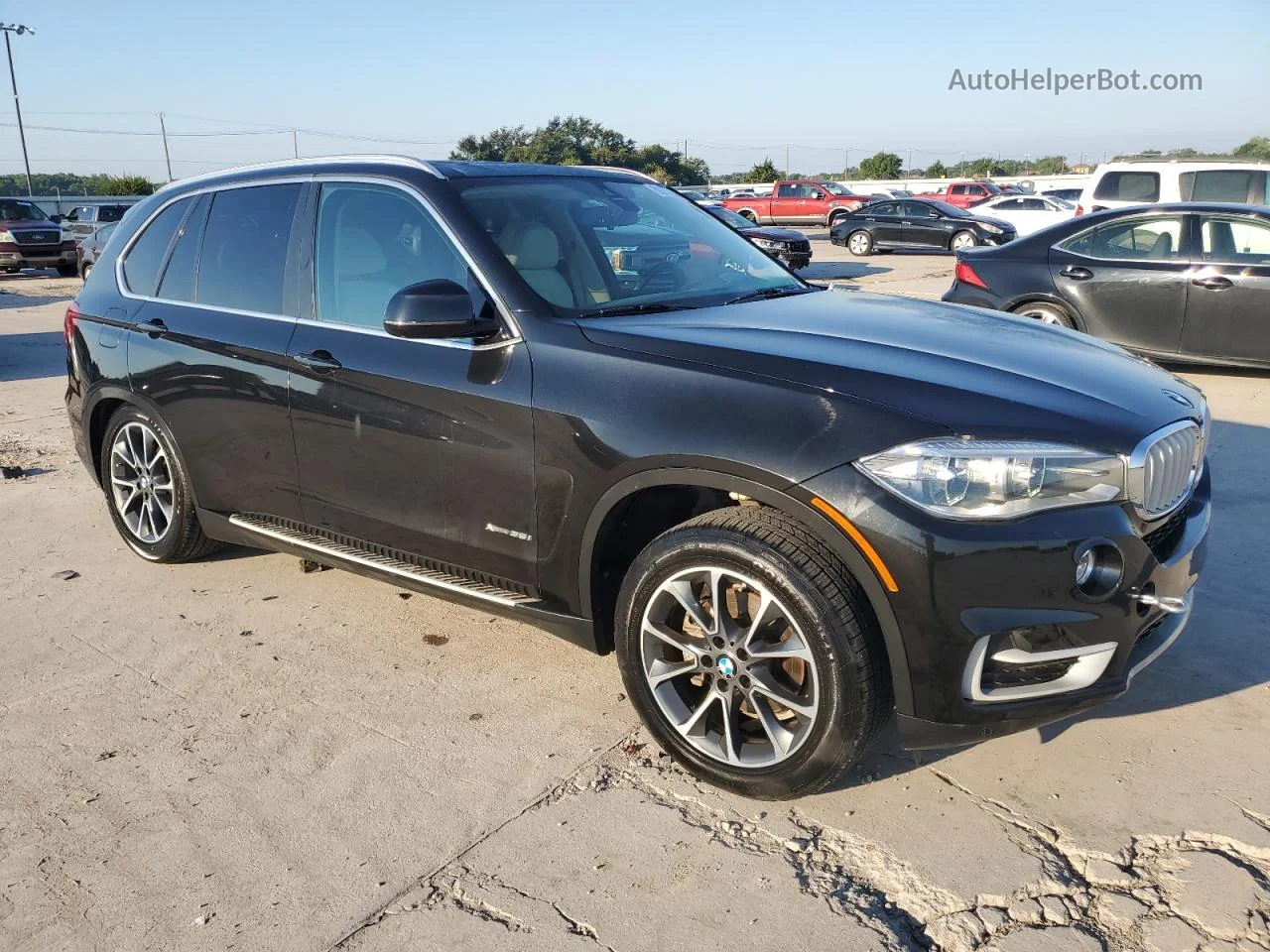 2014 Bmw X5 Xdrive35i Black vin: 5UXKR0C5XE0H20467