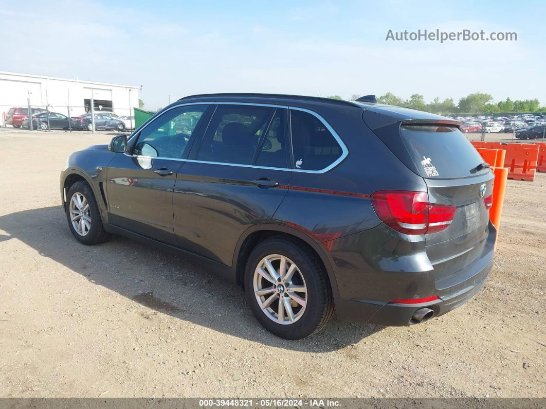 2014 Bmw X5 Xdrive35i Gray vin: 5UXKR0C5XE0H22896