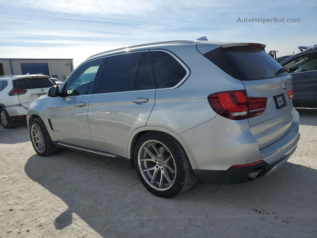 2014 Bmw X5 Xdrive35i Silver vin: 5UXKR0C5XE0H23790