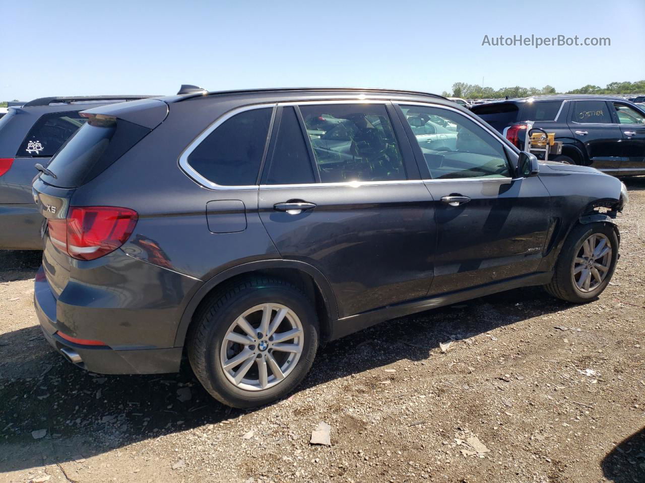 2014 Bmw X5 Xdrive35i Black vin: 5UXKR0C5XE0K48087