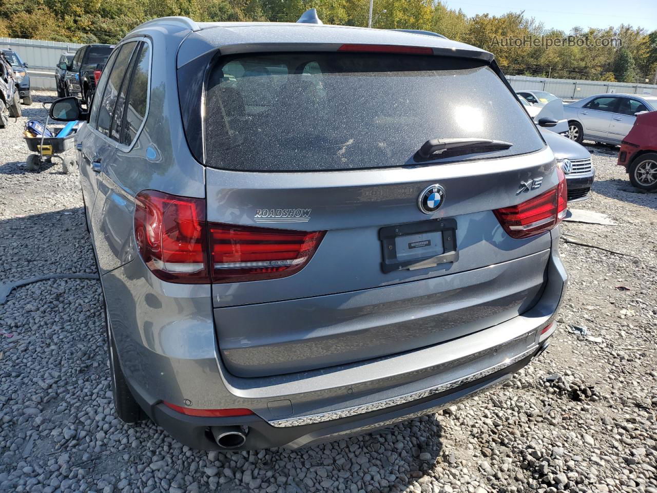 2014 Bmw X5 Xdrive35i Silver vin: 5UXKR0C5XE0K49546