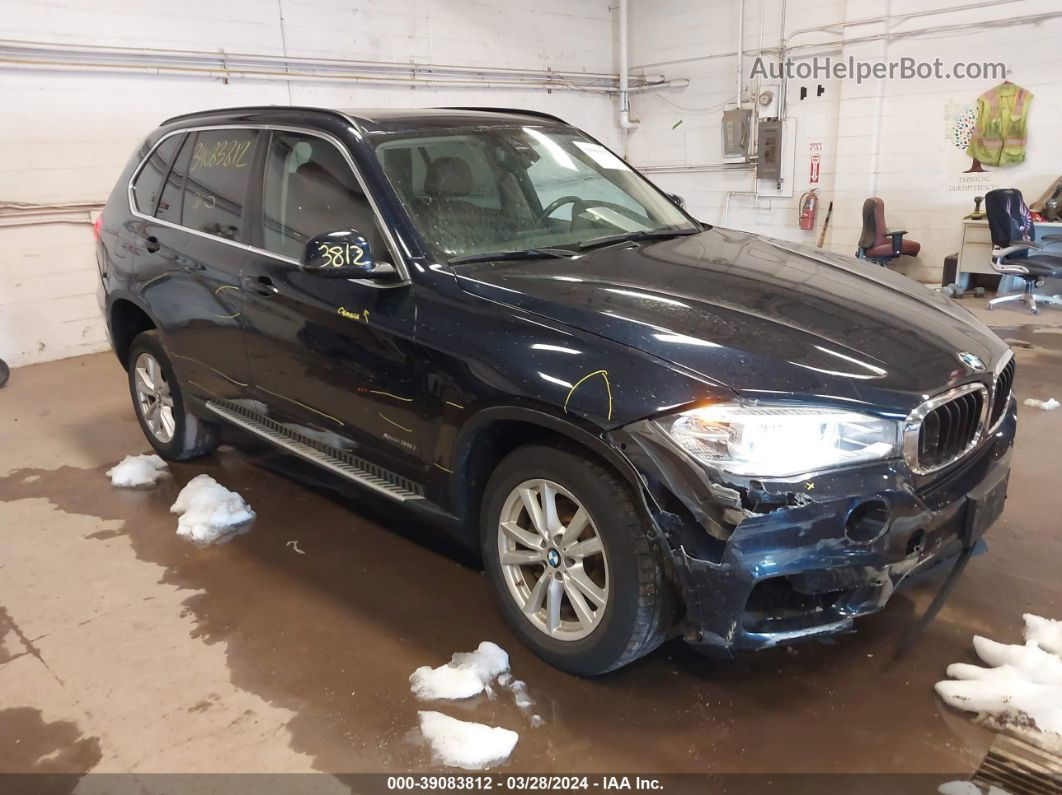 2014 Bmw X5 Xdrive35i Синий vin: 5UXKR0C5XE0K50292