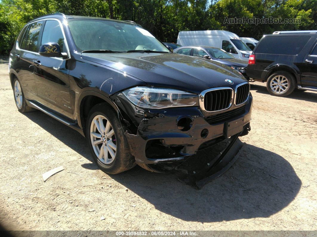 2014 Bmw X5 Xdrive35i Blue vin: 5UXKR0C5XE0K50292