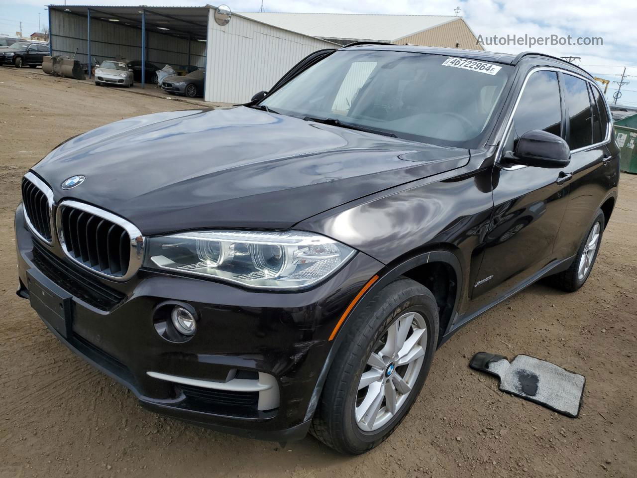 2014 Bmw X5 Xdrive35i Brown vin: 5UXKR0C5XE0K51099