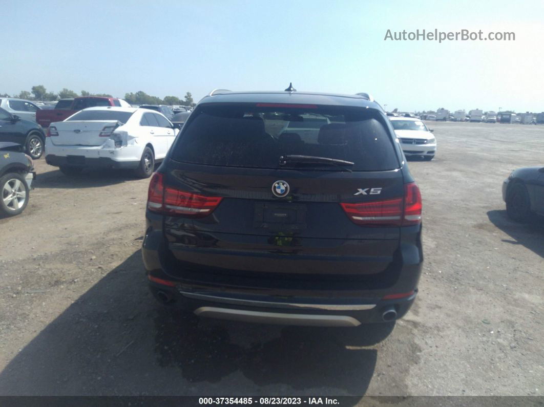 2014 Bmw X5 Xdrive35i Black vin: 5UXKR0C5XE0K51779