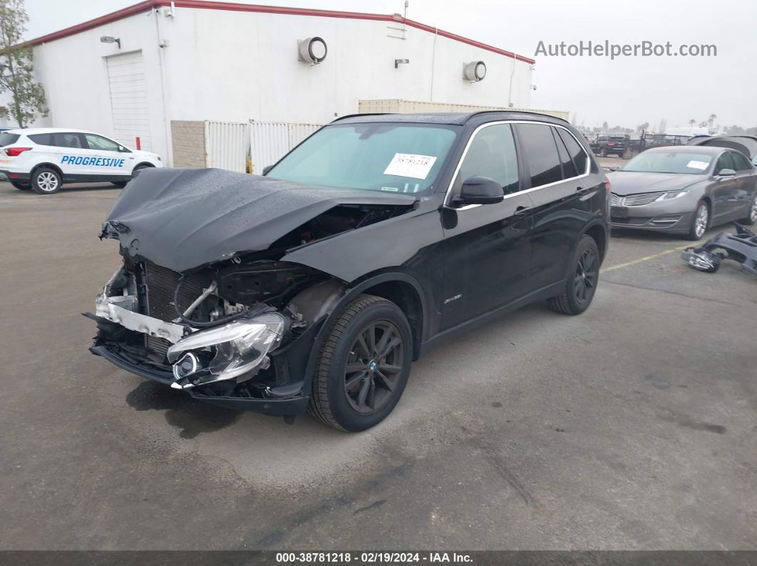 2015 Bmw X5 Xdrive35i Black vin: 5UXKR0C5XF0K62024