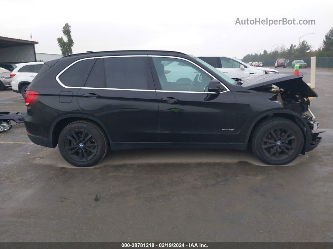 2015 Bmw X5 Xdrive35i Black vin: 5UXKR0C5XF0K62024