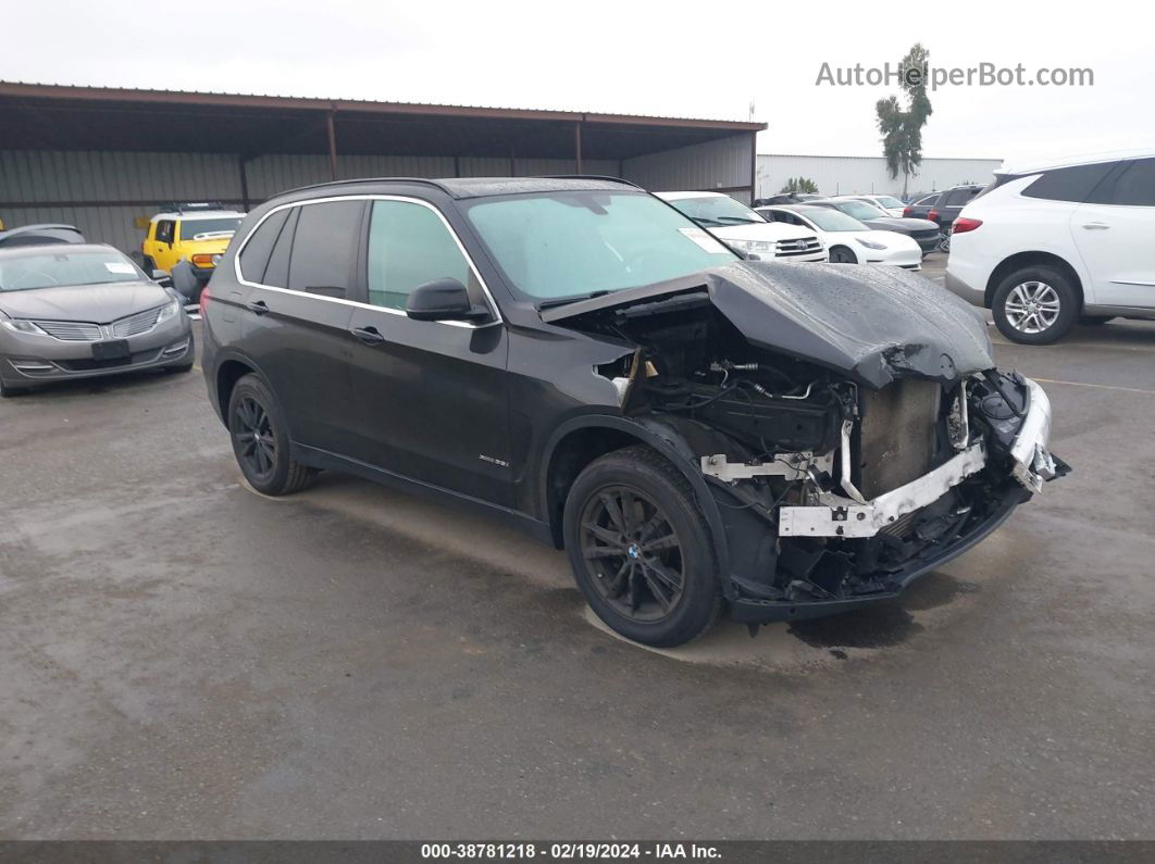 2015 Bmw X5 Xdrive35i Black vin: 5UXKR0C5XF0K62024