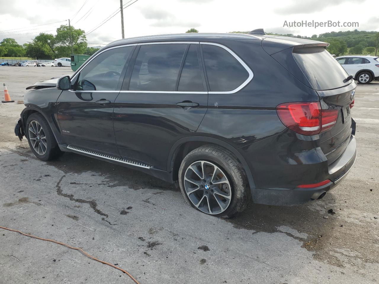 2015 Bmw X5 Xdrive35i Black vin: 5UXKR0C5XF0K62878