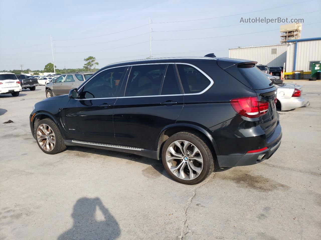 2015 Bmw X5 Xdrive35i Black vin: 5UXKR0C5XF0K65571