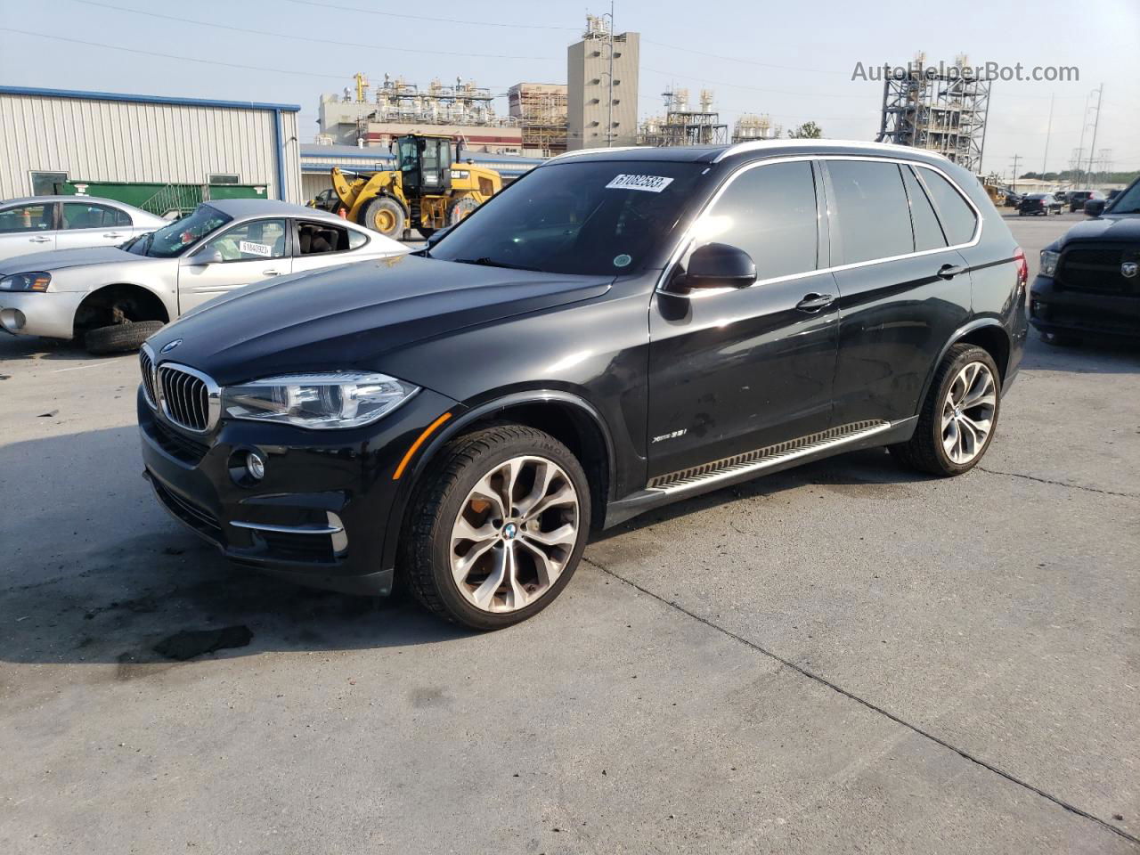 2015 Bmw X5 Xdrive35i Black vin: 5UXKR0C5XF0K65571