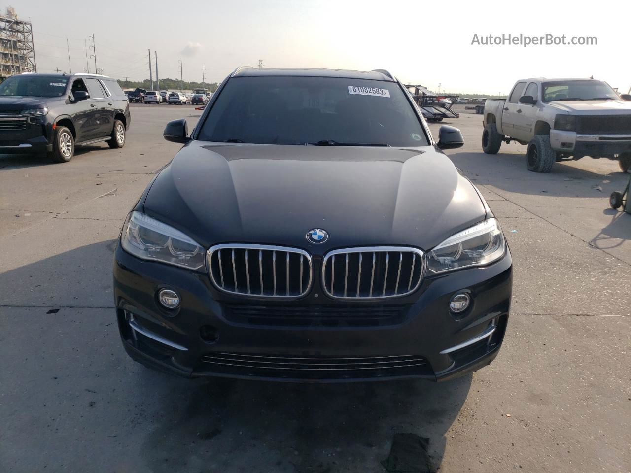 2015 Bmw X5 Xdrive35i Black vin: 5UXKR0C5XF0K65571