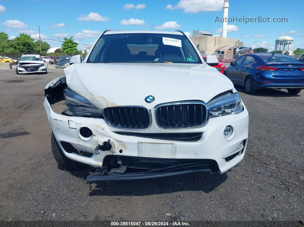 2015 Bmw X5 Xdrive35i Белый vin: 5UXKR0C5XF0K67014