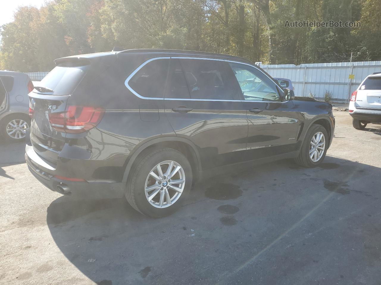 2015 Bmw X5 Xdrive35i Black vin: 5UXKR0C5XF0K69362