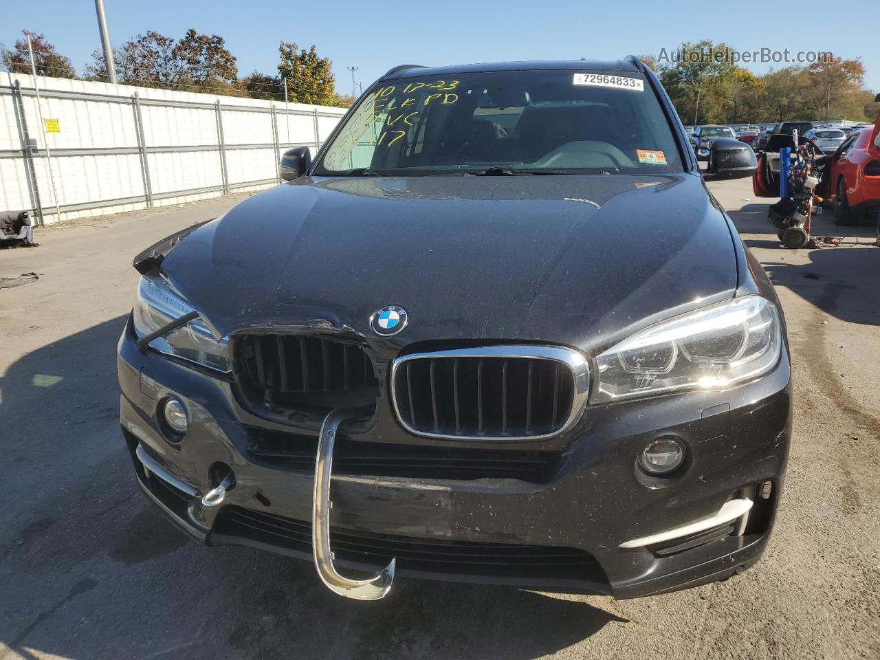 2015 Bmw X5 Xdrive35i Black vin: 5UXKR0C5XF0K69362