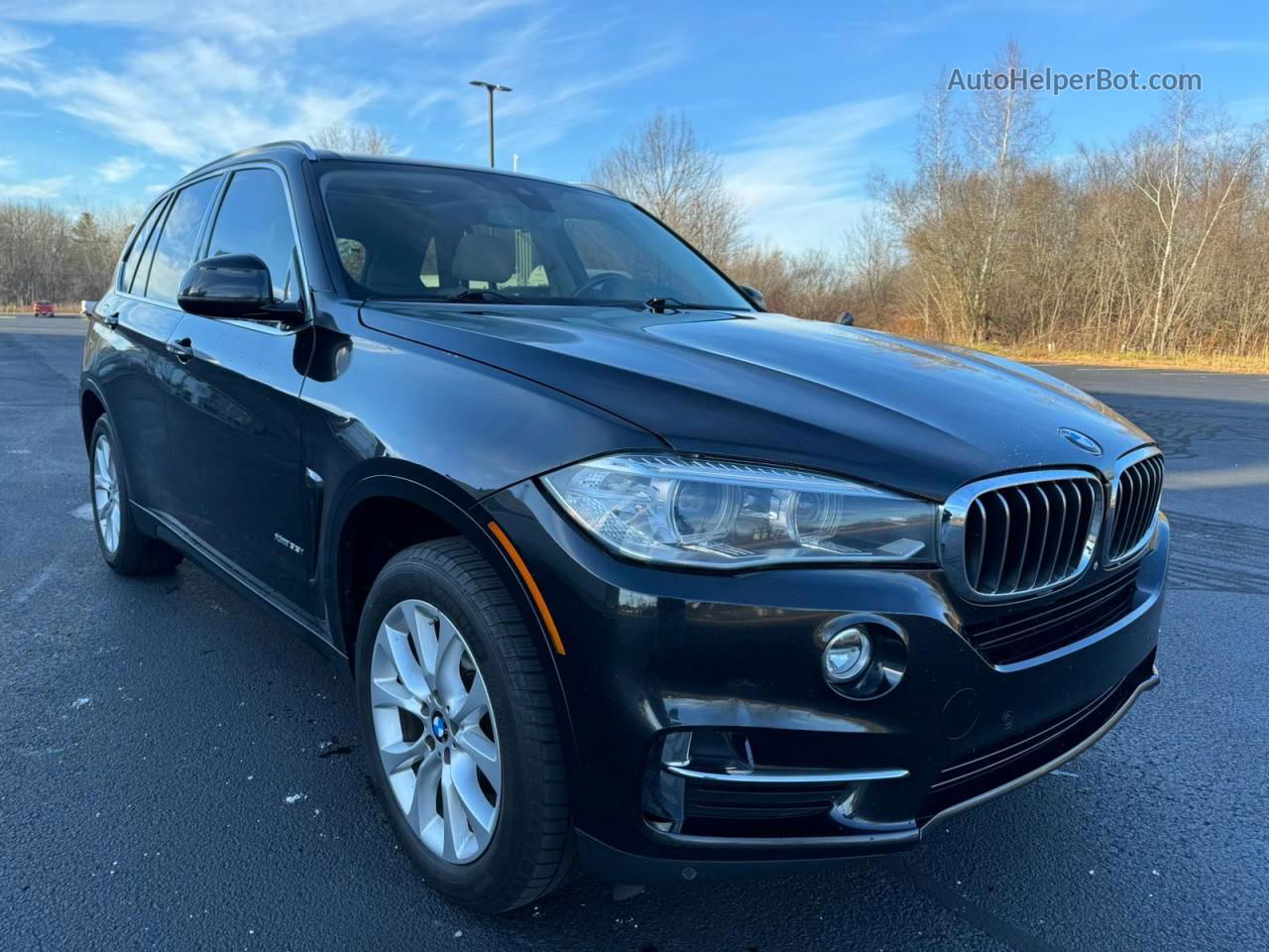 2015 Bmw X5 Xdrive35i Черный vin: 5UXKR0C5XF0P04722