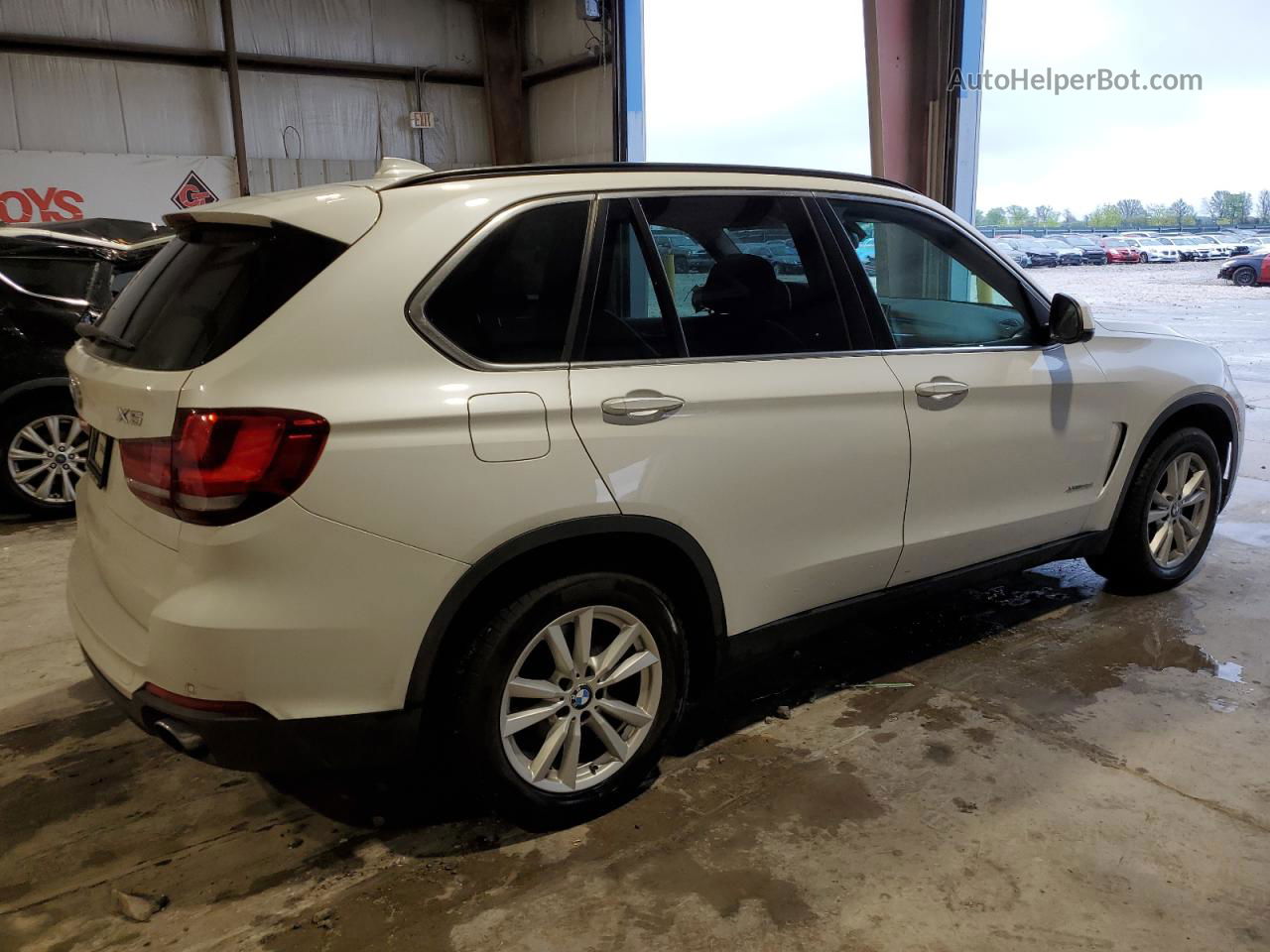 2015 Bmw X5 Xdrive35i White vin: 5UXKR0C5XF0P05479