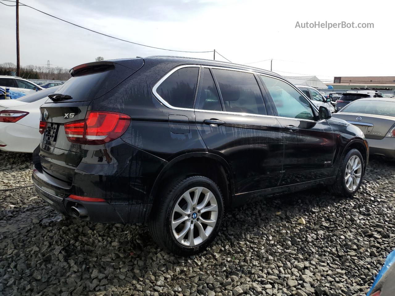 2015 Bmw X5 Xdrive35i Черный vin: 5UXKR0C5XF0P09337