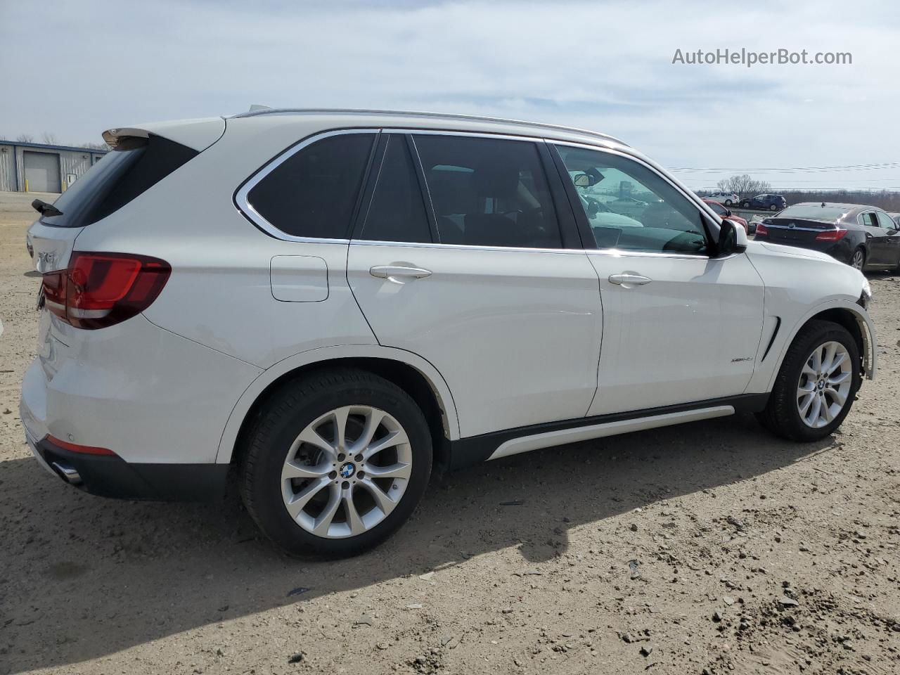 2015 Bmw X5 Xdrive35i White vin: 5UXKR0C5XF0P15980