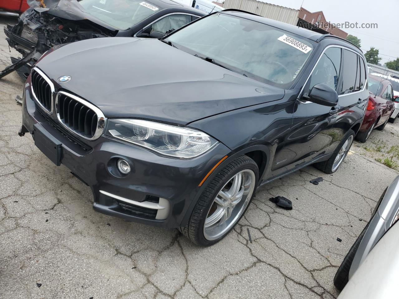 2014 Bmw X5 Sdrive35i Black vin: 5UXKR2C50E0C00354