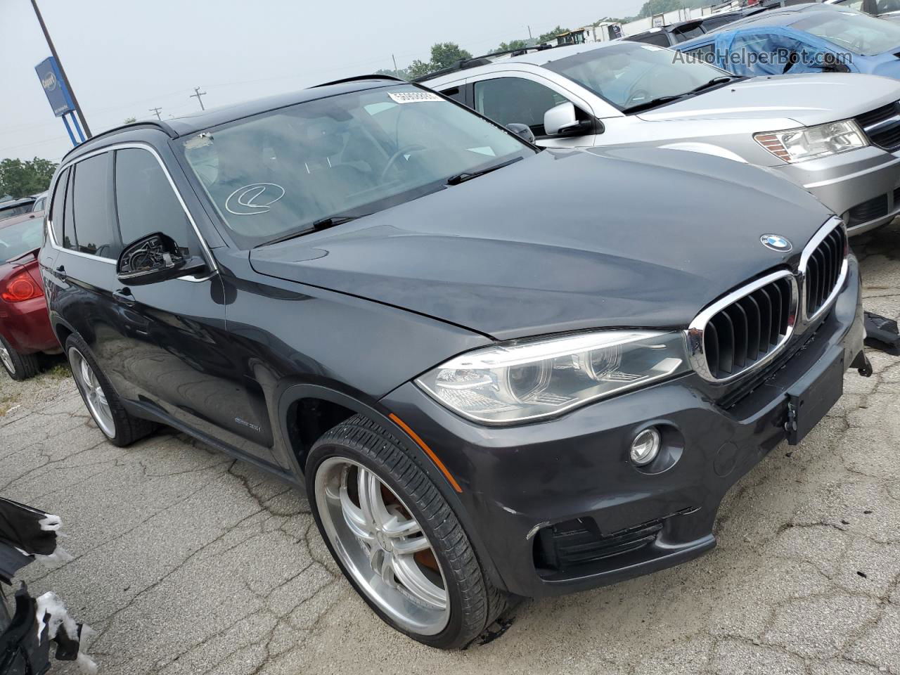 2014 Bmw X5 Sdrive35i Black vin: 5UXKR2C50E0C00354