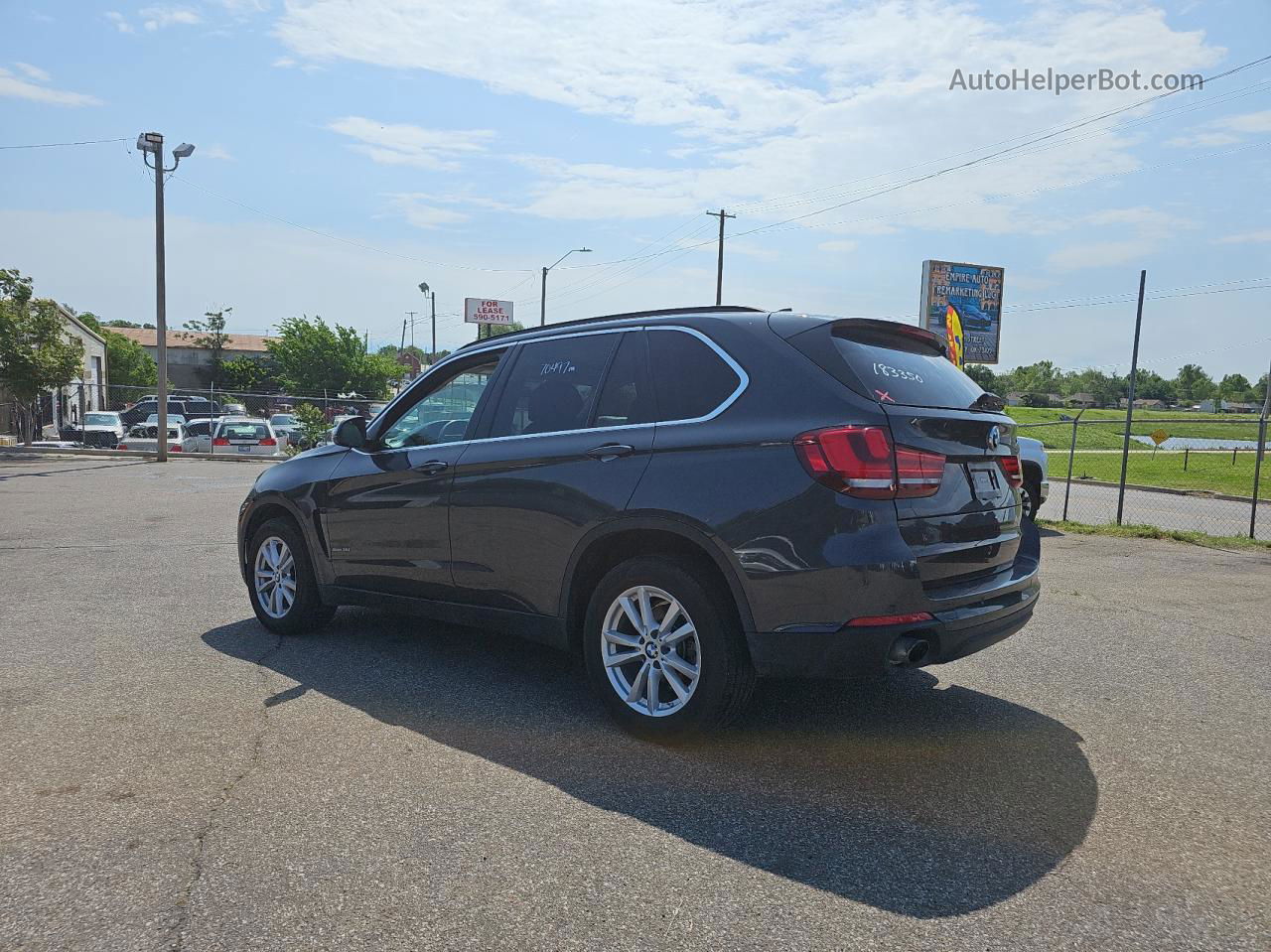 2014 Bmw X5 Sdrive35i Gray vin: 5UXKR2C50E0C00497