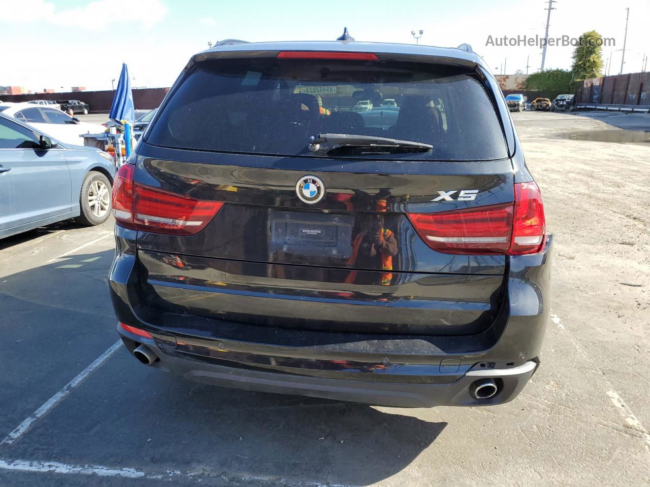 2014 Bmw X5 Sdrive35i Black vin: 5UXKR2C50E0H32400