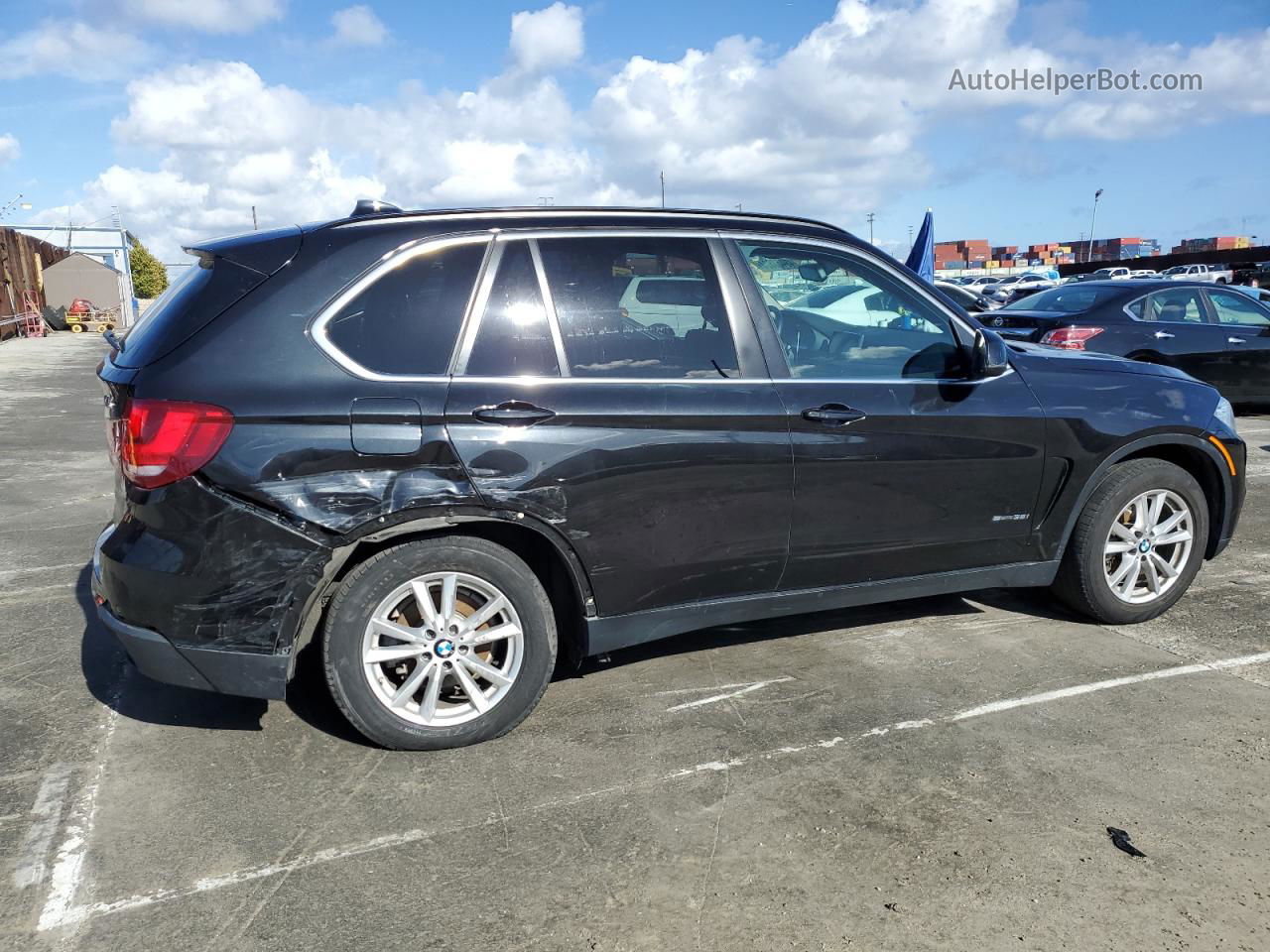 2014 Bmw X5 Sdrive35i Black vin: 5UXKR2C50E0H32400