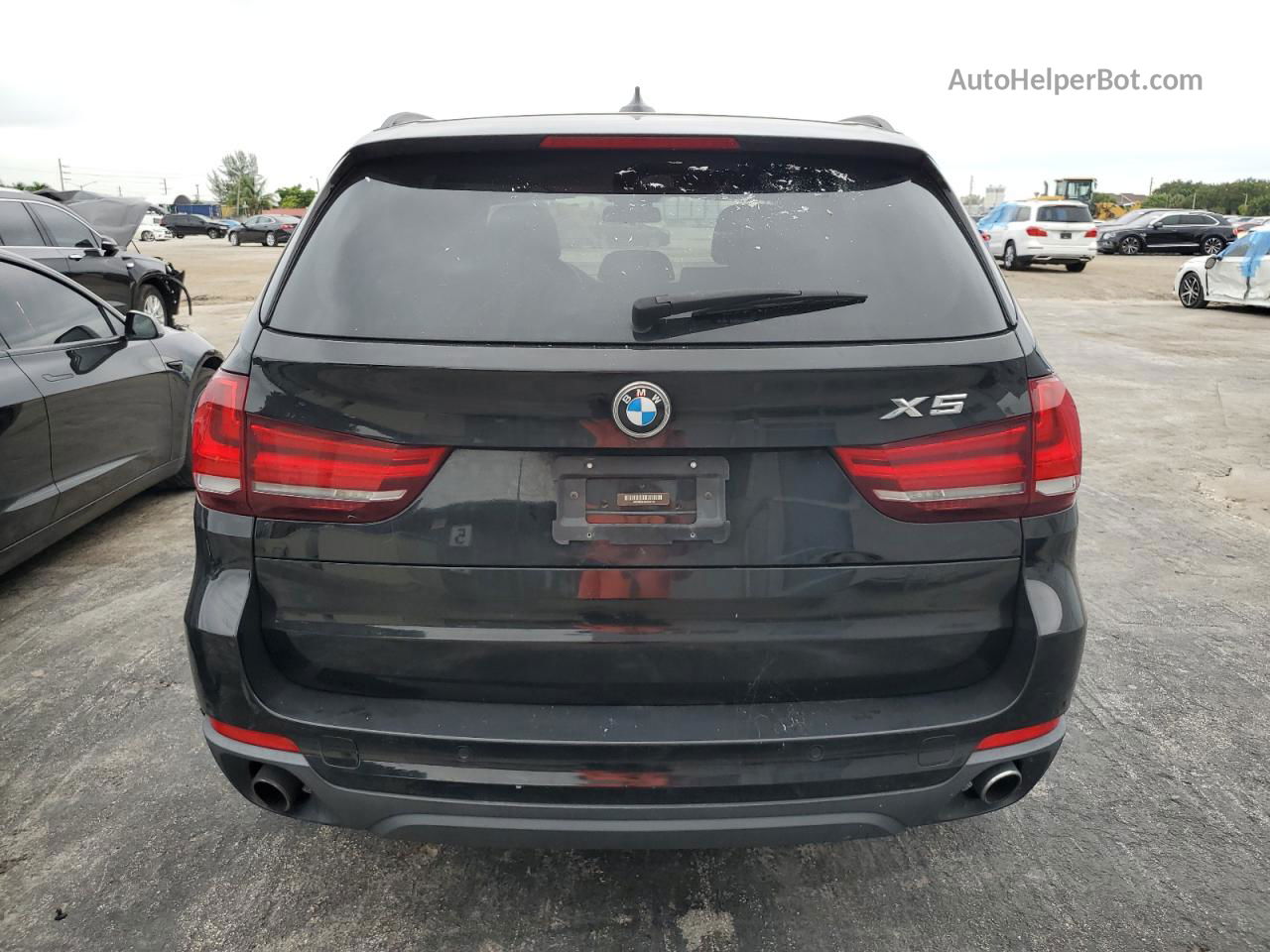 2014 Bmw X5 Sdrive35i Black vin: 5UXKR2C51E0C01173