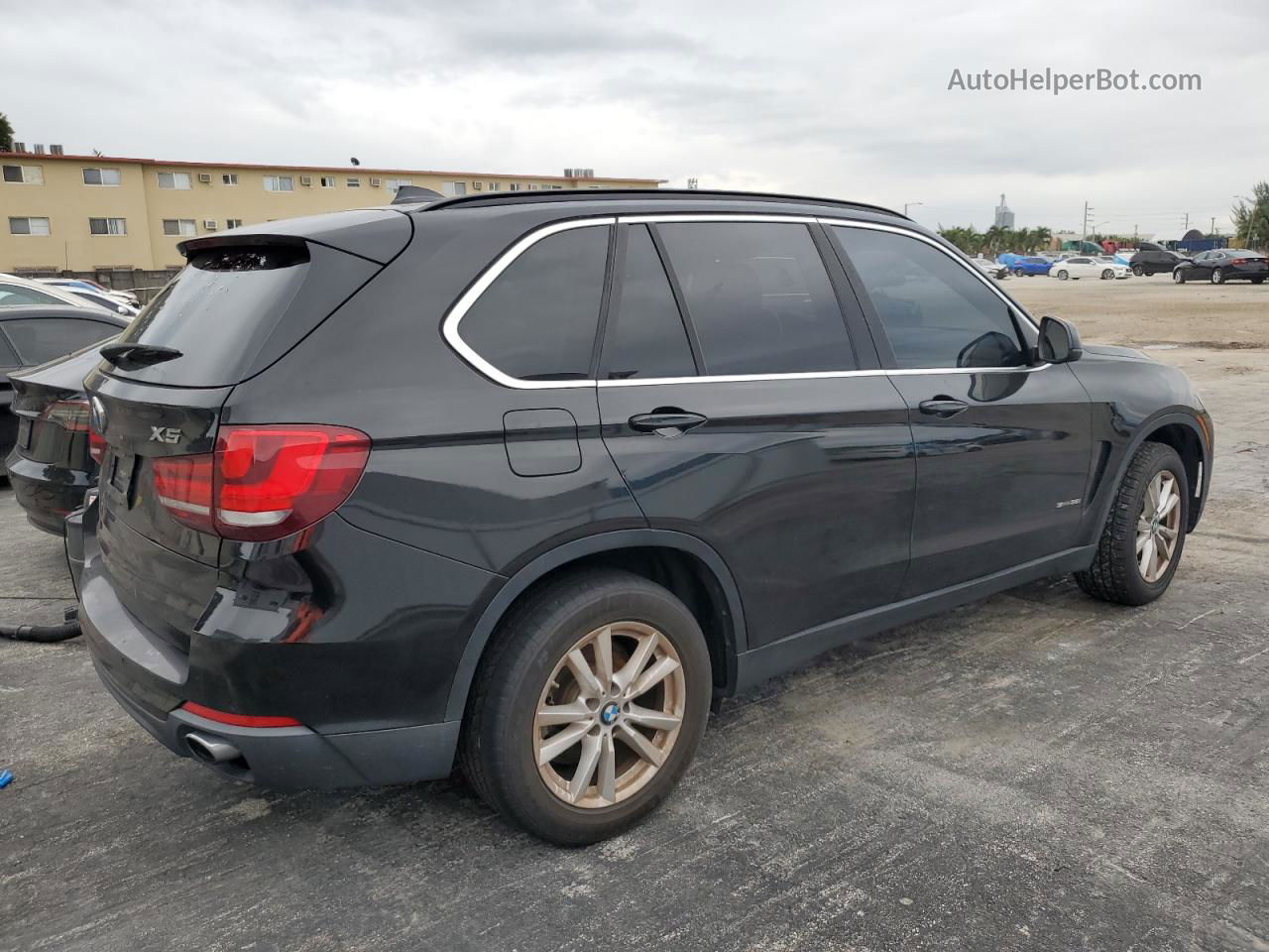 2014 Bmw X5 Sdrive35i Black vin: 5UXKR2C51E0C01173