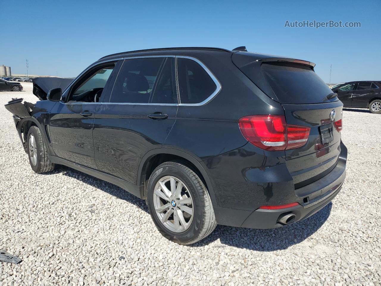 2014 Bmw X5 Sdrive35i Black vin: 5UXKR2C51E0H31417