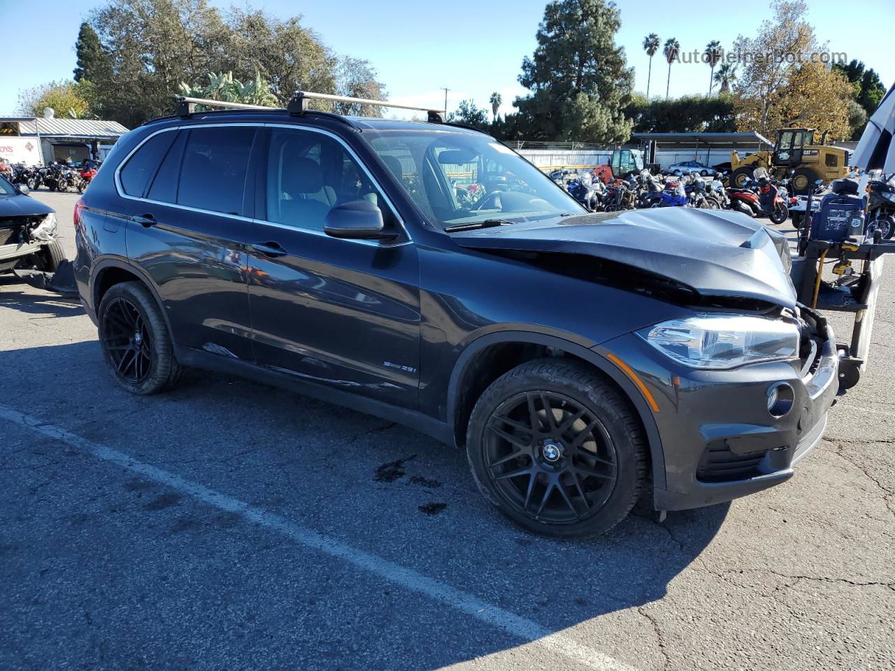 2014 Bmw X5 Sdrive35i Charcoal vin: 5UXKR2C51E0H34348